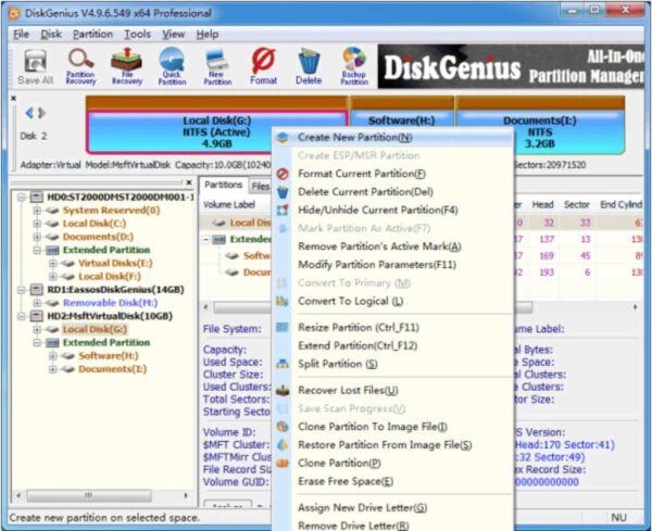 DiskGenius 5.4.6 - Image 6